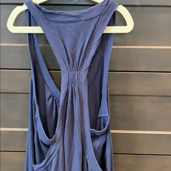 Navy Splendid beach coverup - Picture 2 of 2